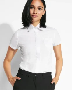 Roly CM5061 - SOFIA Chemise à manches courtes ceintré