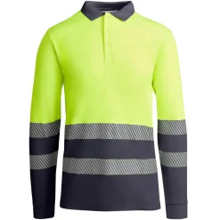 Roly HV9319 - ATRIO LS Polo technique haute visibilité à manches longues