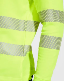 Roly HV9319 - ATRIO LS Polo technique haute visibilité à manches longues