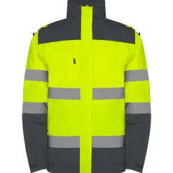 Roly HV9304 - EPSYLON Parka haute visibilité combinée en deux couleurs