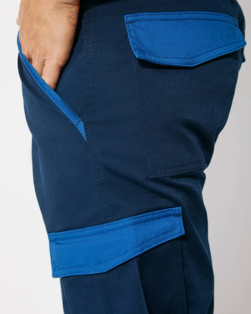 Roly PA8408 - TROOPER Pantalon en couleurs combinées