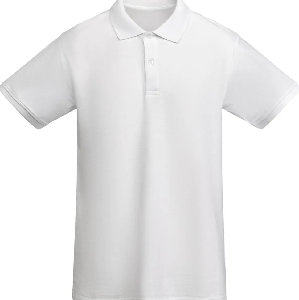 Roly PO6617 - Polo en Coton Bio Certifié avec Col et Manches Côtelés