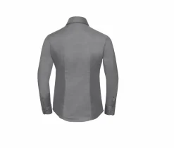 Russell Collection J932F - Chemise Oxford Manches longues femme