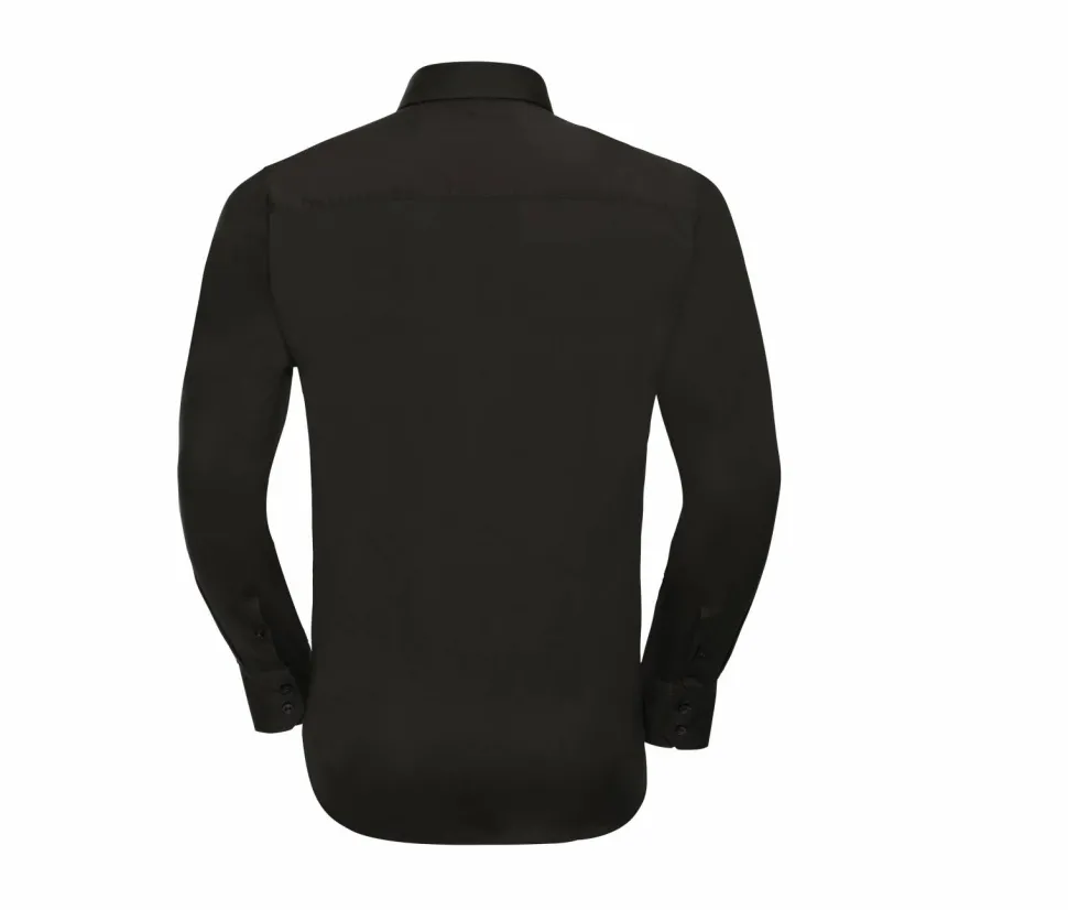 Russell Collection J946M - Chemise ajustée manches longues facile d’entretien