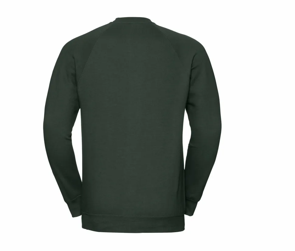 Russell Europe R-762M-0 - Sweatshirt Confort Raglan en Coton et Polyester