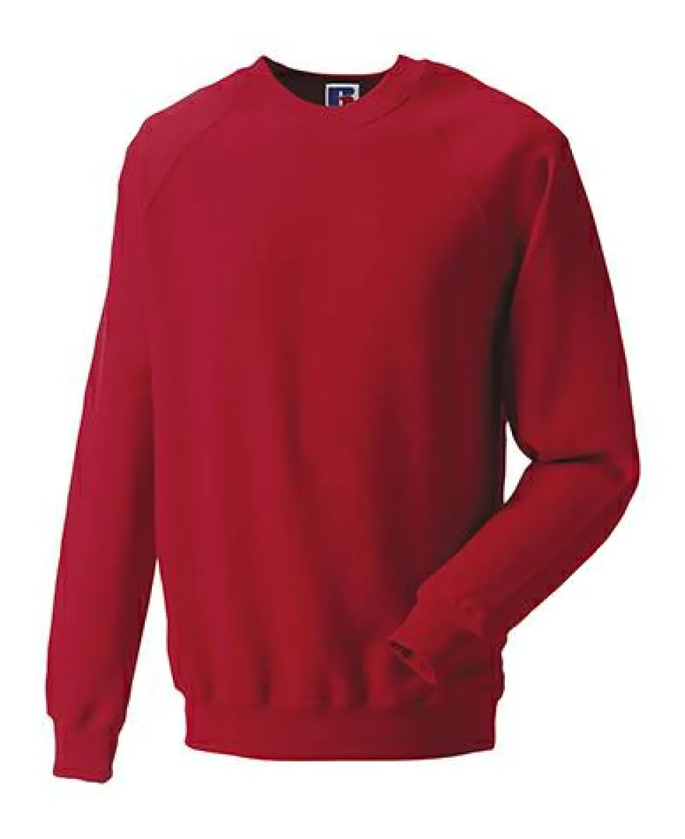 Russell Europe R-762M-0 - Sweatshirt Confort Raglan en Coton et Polyester