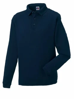 Russell J012M - Sweat-shirt Col Polo Très Résistant