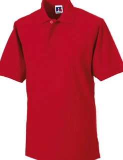 Russell RU599M - Polo Confortable en Polycoton Durable