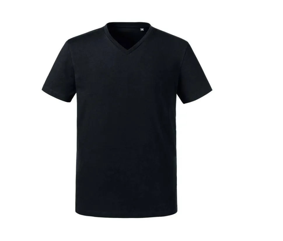 RUSSELL RU103M - T-shirt organique col V homme