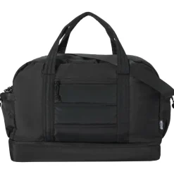 Sac de voyage Puffer recyclé certifié GRS avec fond isolé de 30 L - EgotierPro 130115