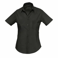 SOL'S 16070 - Escape Chemise Femme Popeline Manches Courtes