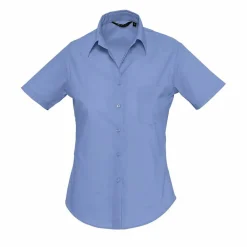 SOL'S 16070 - Escape Chemise Femme Popeline Manches Courtes