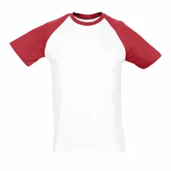 SOL'S 11190 - Funky Tee Shirt Homme Bicolore Manches Raglan