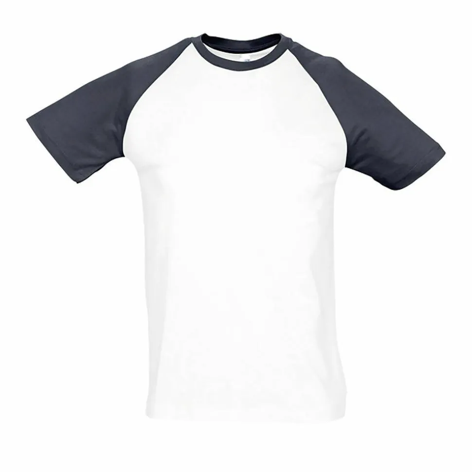 SOL'S 11190 - Funky Tee Shirt Homme Bicolore Manches Raglan