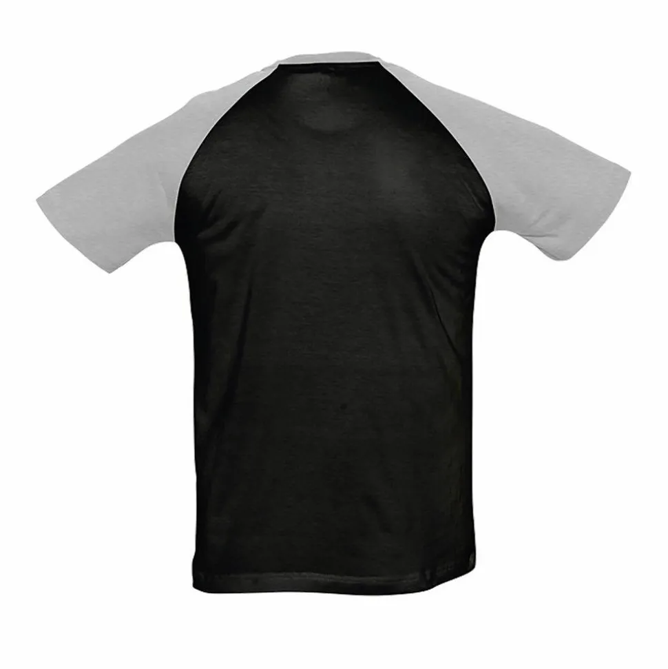 SOL'S 11190 - Funky Tee Shirt Homme Bicolore Manches Raglan