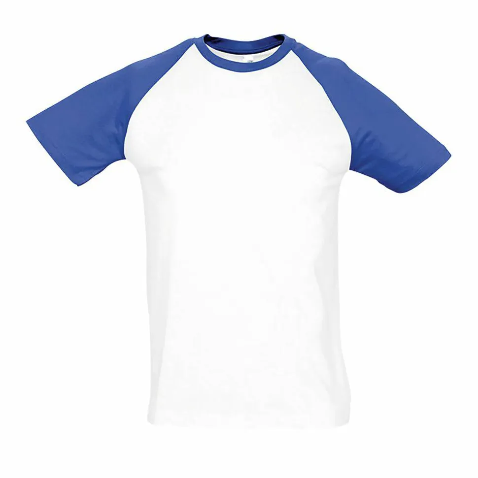 SOL'S 11190 - Funky Tee Shirt Homme Bicolore Manches Raglan