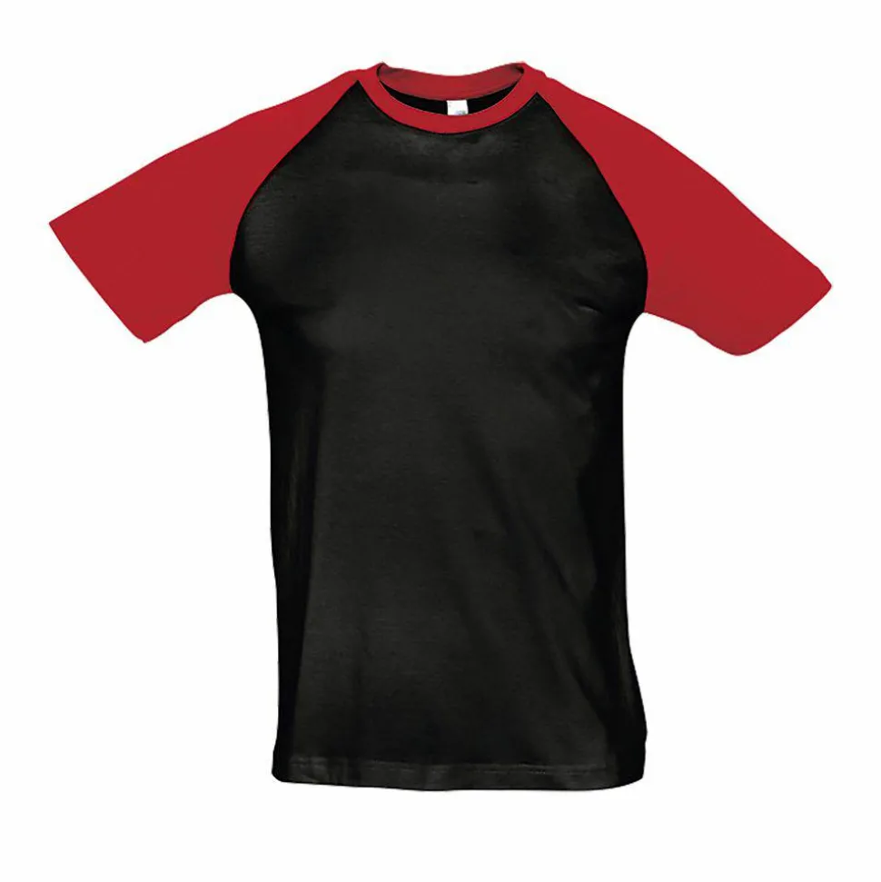 SOL'S 11190 - Funky Tee Shirt Homme Bicolore Manches Raglan