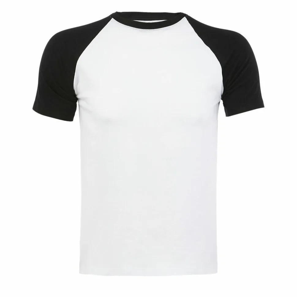 SOL'S 11190 - Funky Tee Shirt Homme Bicolore Manches Raglan