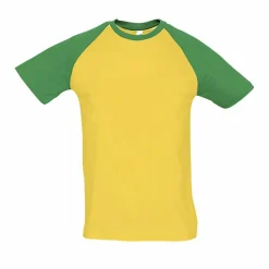 SOL'S 11190 - Funky Tee Shirt Homme Bicolore Manches Raglan