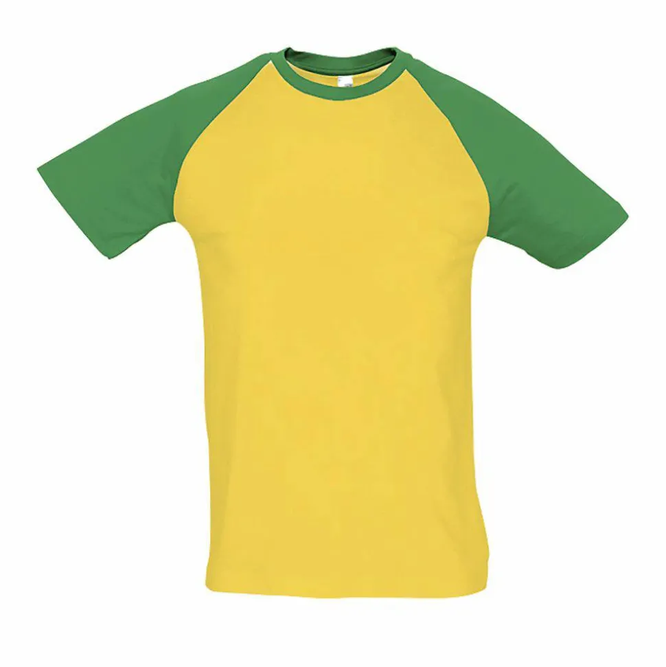 SOL'S 11190 - Funky Tee Shirt Homme Bicolore Manches Raglan