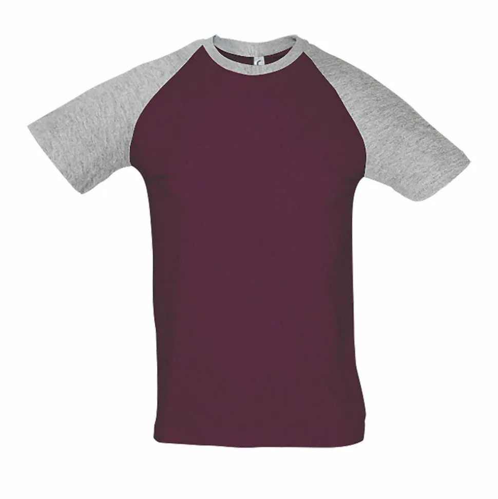 SOL'S 11190 - Funky Tee Shirt Homme Bicolore Manches Raglan
