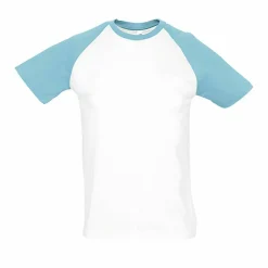 SOL'S 11190 - Funky Tee Shirt Homme Bicolore Manches Raglan