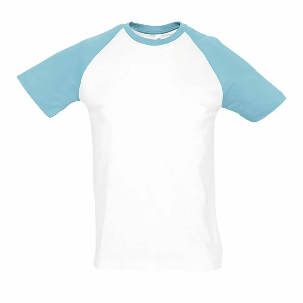 SOL'S 11190 - Funky Tee Shirt Homme Bicolore Manches Raglan
