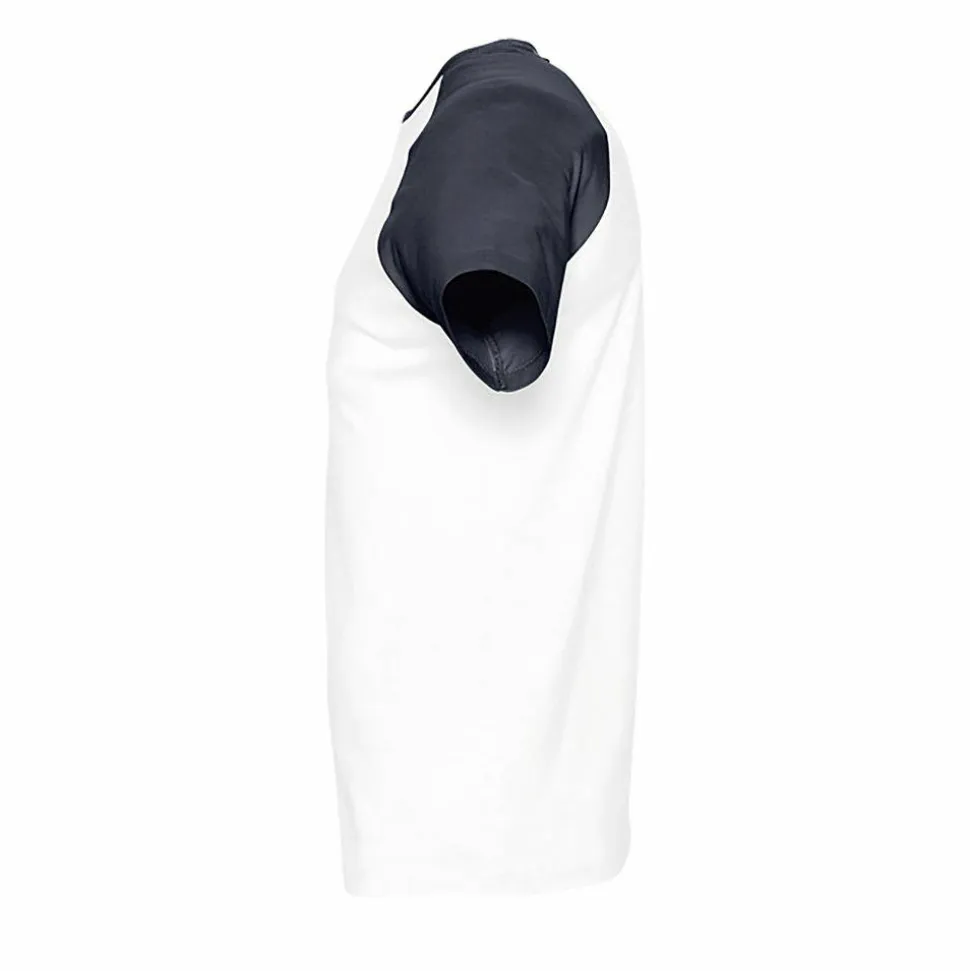 SOL'S 11190 - Funky Tee Shirt Homme Bicolore Manches Raglan