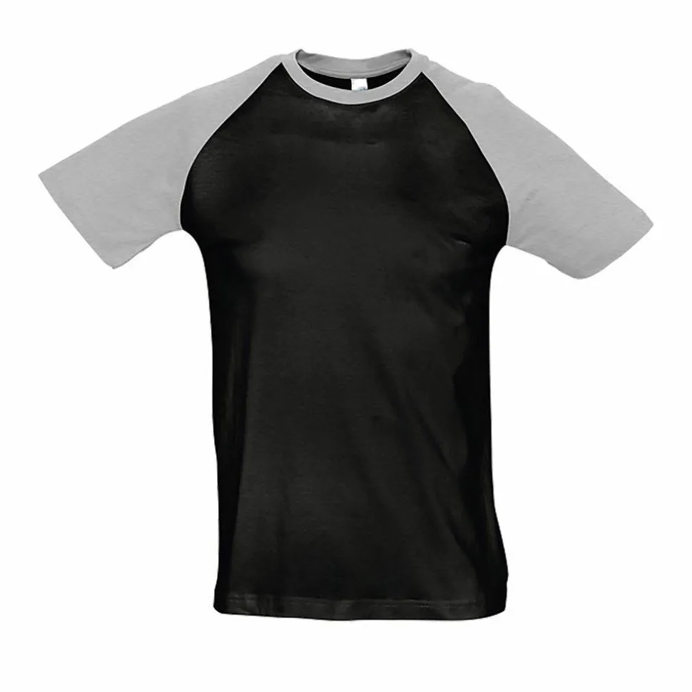 SOL'S 11190 - Funky Tee Shirt Homme Bicolore Manches Raglan
