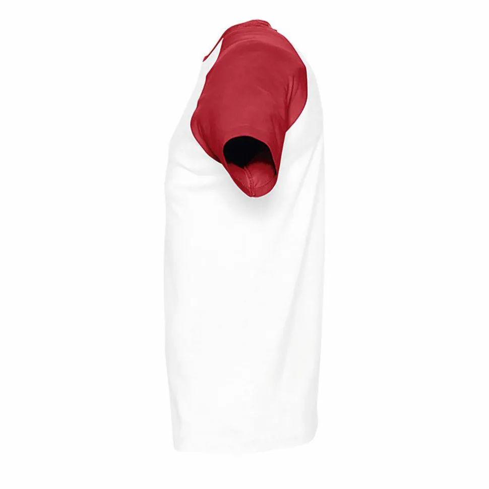 SOL'S 11190 - Funky Tee Shirt Homme Bicolore Manches Raglan