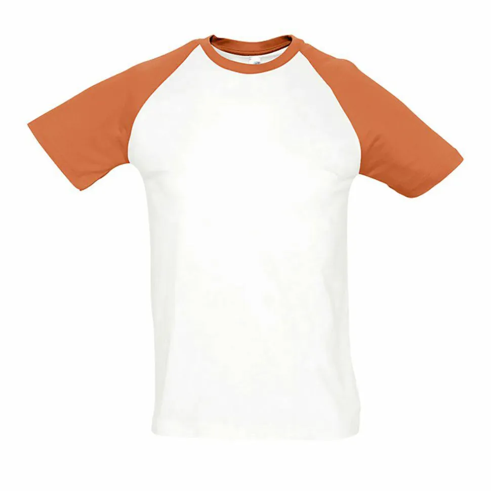 SOL'S 11190 - Funky Tee Shirt Homme Bicolore Manches Raglan