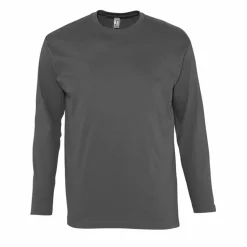 SOL'S 11420 - MONARCH Tee Shirt Homme Col Rond Manches Longues