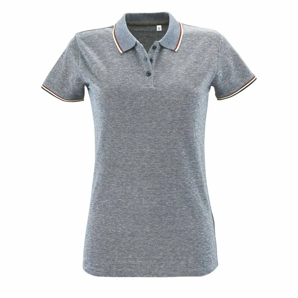 SOL'S 02082 - Paname Women Polo Chiné Femme