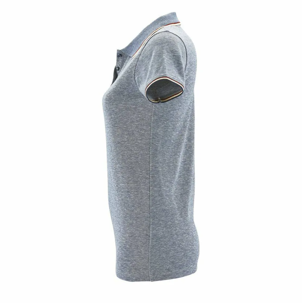 SOL'S 02082 - Paname Women Polo Chiné Femme