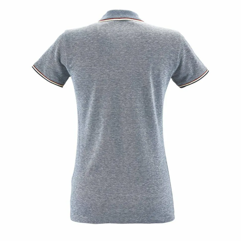 SOL'S 02082 - Paname Women Polo Chiné Femme