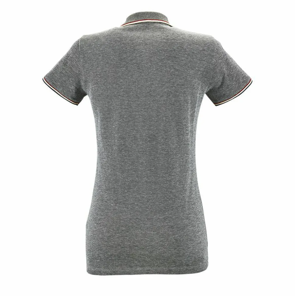 SOL'S 02082 - Paname Women Polo Chiné Femme