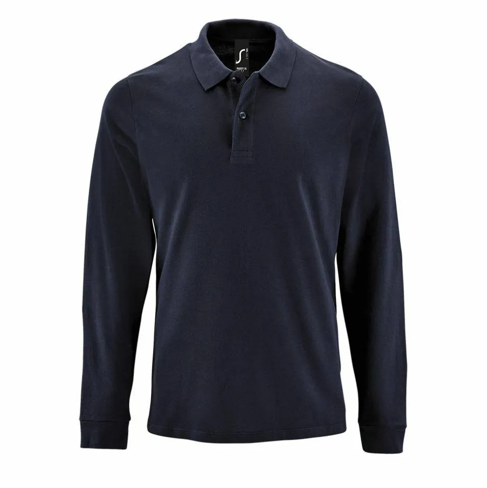 SOL'S 02087 - Perfect Lsl Men Polo Piqué Manches Longues Homme