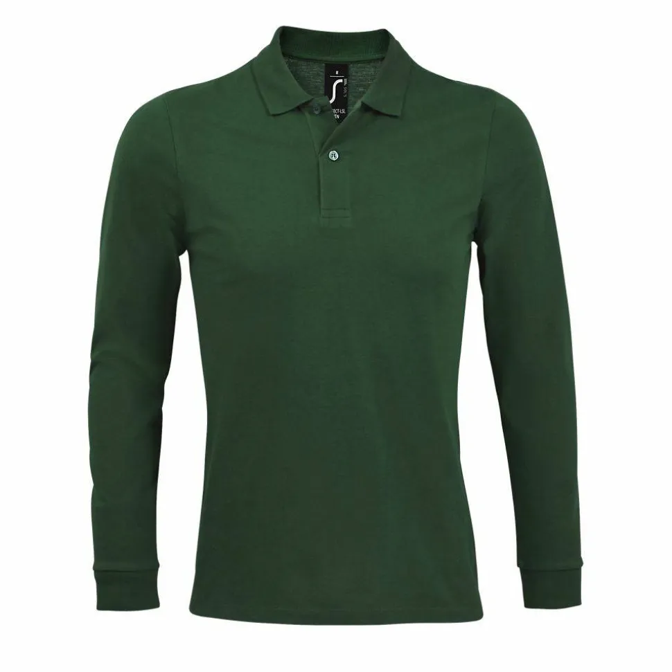 SOL'S 02087 - Perfect Lsl Men Polo Piqué Manches Longues Homme