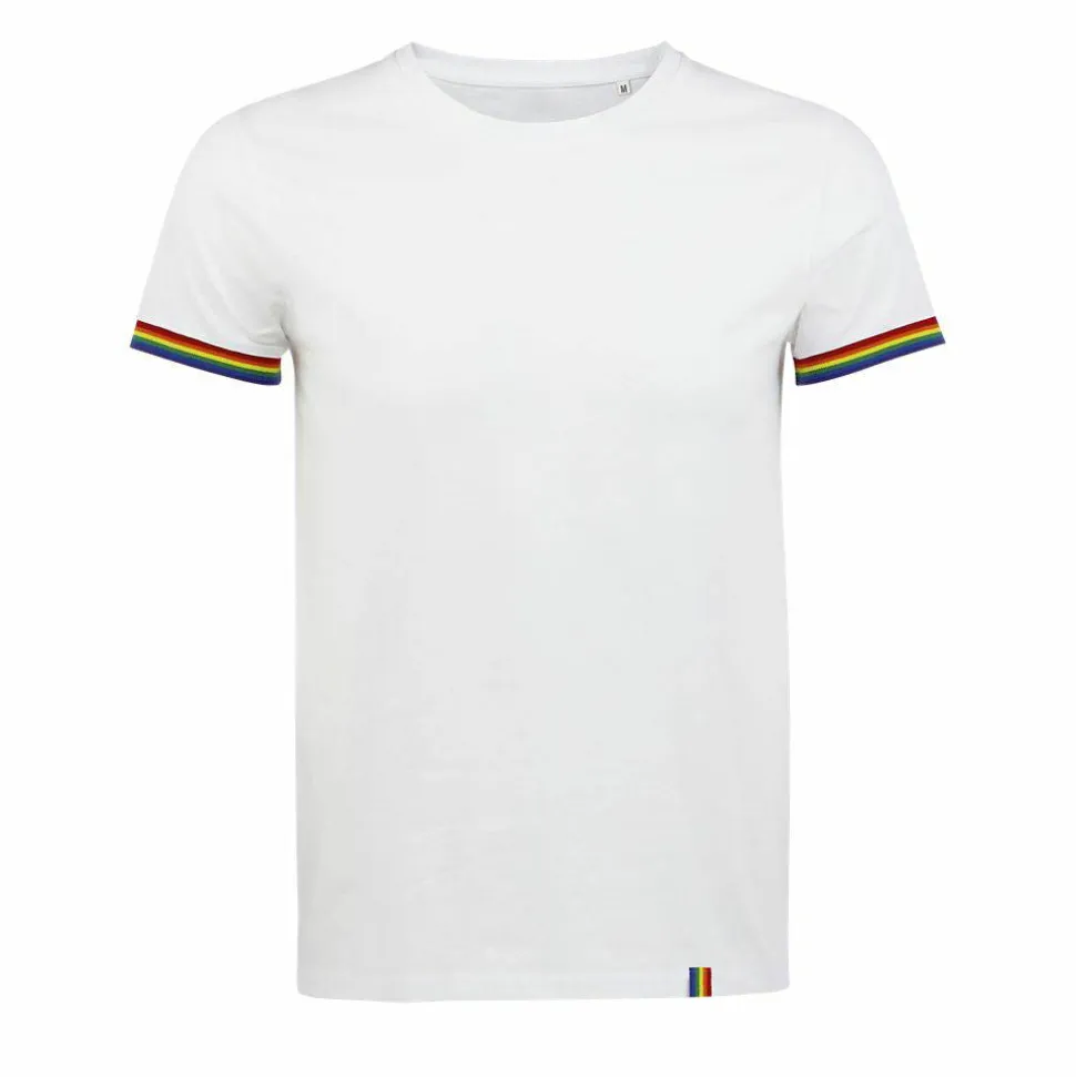 SOL'S 03108 - Rainbow Men Tee Shirt Homme Manches Courtes