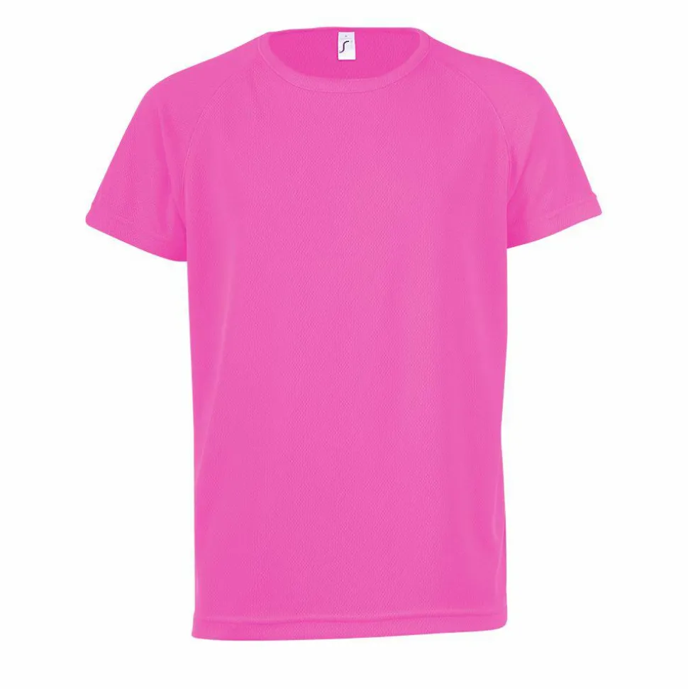 SOL'S 01166 - SPORTY KIDS Tee Shirt Enfant Manches Raglan