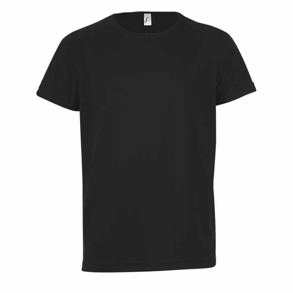 SOL'S 01166 - SPORTY KIDS Tee Shirt Enfant Manches Raglan