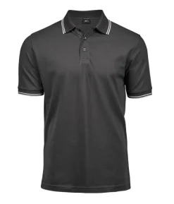 TEE JAYS TJ1407 - Polo homme col et manches contrastés