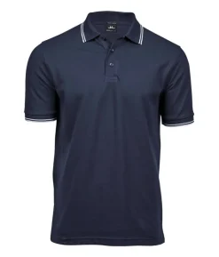 TEE JAYS TJ1407 - Polo homme col et manches contrastés