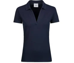 TEE JAYS TJ1409 - Polo stretch col V femme