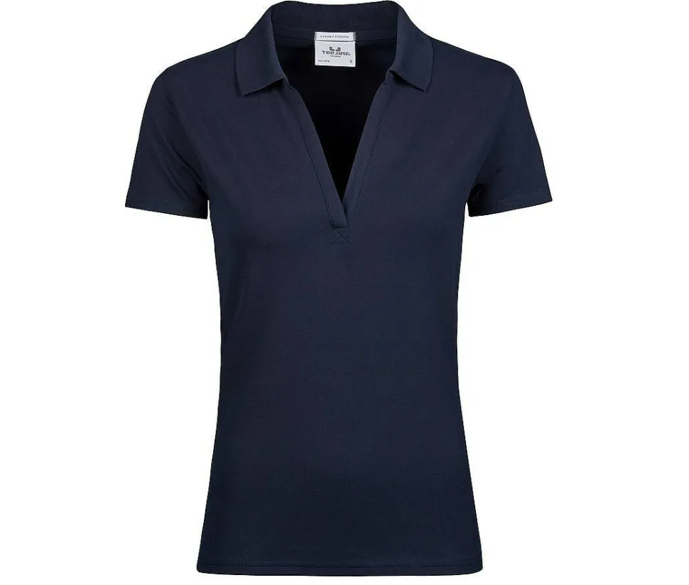TEE JAYS TJ1409 - Polo stretch col V femme