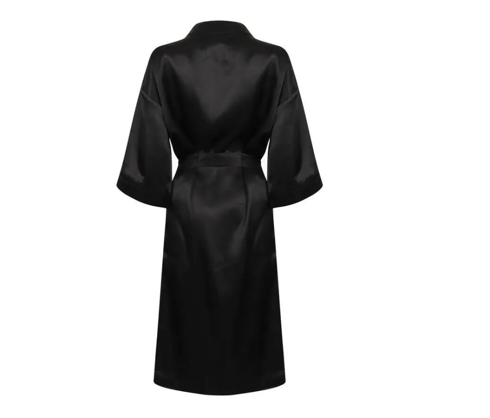 TOWEL CITY TC054 - Robe Kimono Satin Élégance Towel City