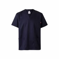 Velilla 36132 - Tunique en sergé (190g/m²) à manches courtes, en polyester (65%) et coton (35%)