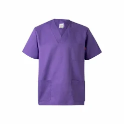 Velilla 36132 - Tunique en sergé (190g/m²) à manches courtes, en polyester (65%) et coton (35%)