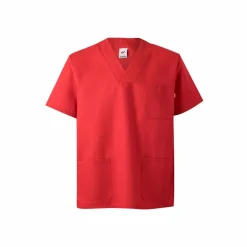 Velilla 36132 - Tunique en sergé (190g/m²) à manches courtes, en polyester (65%) et coton (35%)
