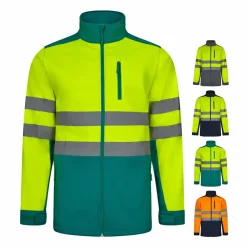 Velilla 36145 - Veste soft shell bicolore (280g/m²), doublée polaire et membrane TPU, en polyester (96%) et élasthanne (4%)